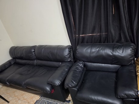 Jeddah, Furniture, SAR 450,  1 Double Bed With Mattress Plus 1 Sofa Set For Sale &ndash; SAR 450, Location- Jeddah Salamah
