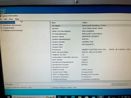 Salmabad, Computers, BHD 7,  Dell Optiplex 330 And HP 24" Monitor For Sale