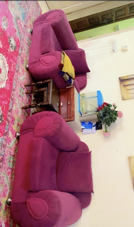 Jeddah, Furniture, SAR 600,  Urgent Sale - 7 Seater Sofa In Good Condition