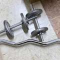 SAR 175,  Used Dumbbells And Curl Barbell Sales