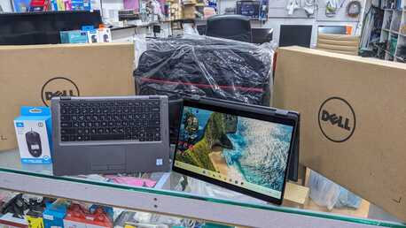 Manama, Tablet Computers, BHD 98,  DELL Core I7 8th Gen 2in1 Touch Laptop+Tablet M.2 SSD 35x Fast FREE Bag & Mouse