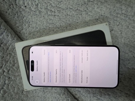 Khobar, Mobile Phones, SAR 2850,  IPhone 15 Pro Max 256gb Sale Swap 86 Battery Full Fresh Only Serious Buyer Contact