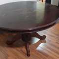 SAR 200,  Wooden Dining Table, Round