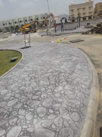 Dammam, Construction, Contractor Concrete Finshing Printed Concrete Epoxy مقاول صبةمروحة صبةمطبوعة ايبوكس