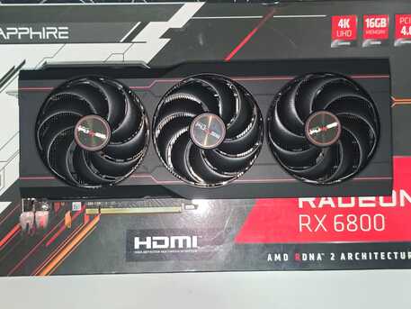 Al Khobar Al Shamalia, Computers, SAR 1500,  SAPPHIRE PULSE AMD Radeon RX 6800 16 GB GDDR6