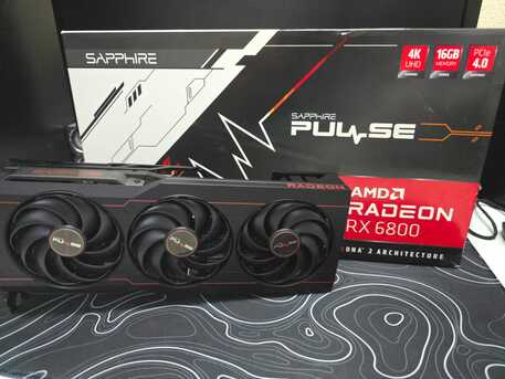 Al Khobar Al Shamalia, Computers, SAR 1500,  SAPPHIRE PULSE AMD Radeon RX 6800 16 GB GDDR6