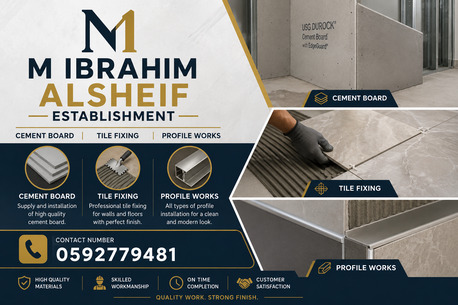 Riyadh, Construction, 🏗️ MOHD. IBRAHIM AL-SHAIF CONT. EST.  Professional Contracting & Finishing Services