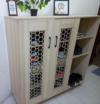 Jubail, Furniture, SAR 200,  Elegant And Stylish Wooden Shoe Rack