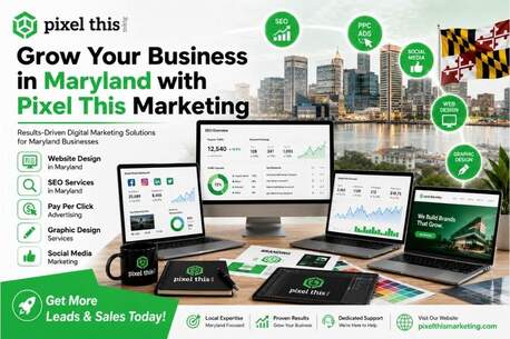 New York, Web Design & Development, Affordable Digital Marketing Services In Maryland | Pixel This Marketing