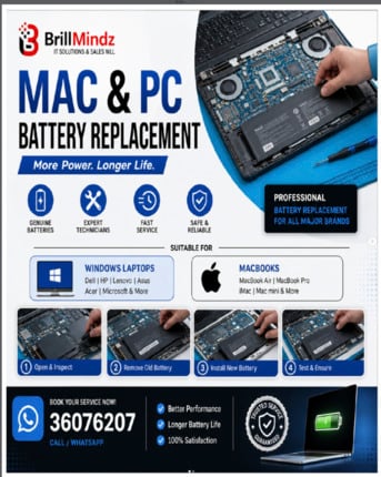 Hoora, Computer, Mac & PC Ram,SSD ,Battery Replacement