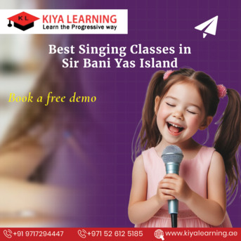 Dubai, Lessons Offered, Best Singing Classes In Sir Bani Yas Island