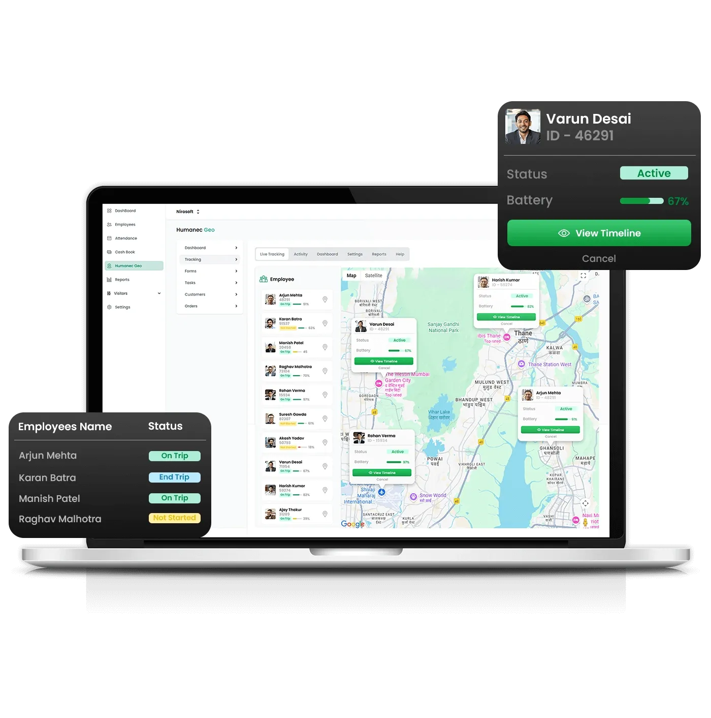 Ahmedabad, Mobile Apps, Employee Tracking App