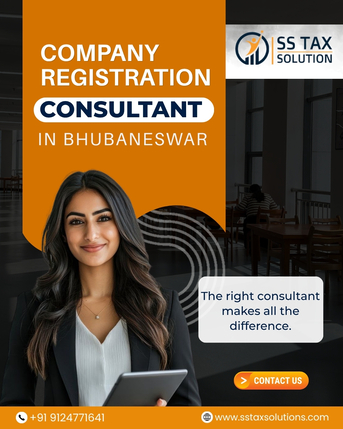 Bhubaneswar, Financial, Company Registration Consultant In Bhubaneswar