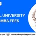 Manipal University Online MBA Fees