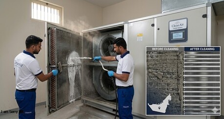 Dubai, Air Conditioning, Professional AC Duct & Coil Cleaning Services In UAE
