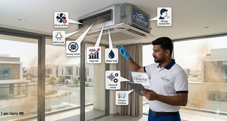 Dubai, Air Conditioning, Professional AC Duct & Coil Cleaning Services In UAE - Clean Air