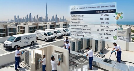 Dubai, Air Conditioning, AC Cleaning UAE | Professional AC Duct - Clean Air