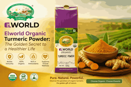 New Delhi, Businesses For Sale, Elworld Organic Turmeric Powder: The Golden Secret To A Healthier Life