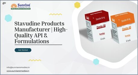 Cape Town, Health, Stavudine Products Manufacturer | High-Quality API & Formulations