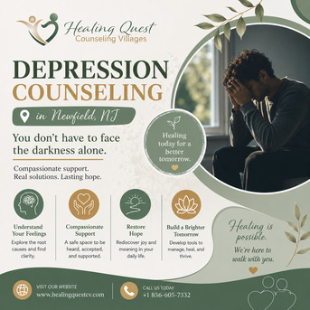 New York, Health, Depression Counseling Support In Newfield, NJ