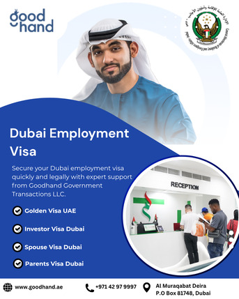 Dubai, Travel, Employment Visa Dubai - Goodhand Government Transactions LLC