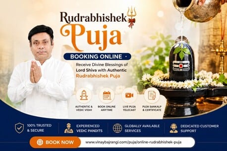 Noida, Business, Book Now Online Rudrabhishek Puja For Life Success
