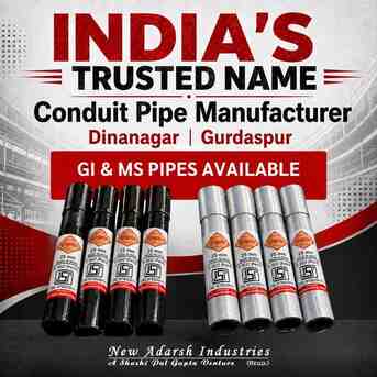 Mumbai, Materials, GI & MS Conduit Pipes | Trusted Conduit Pipe Manufacturer In Punjab & India