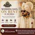 INR 100,  Wedding Safa On Rent In Mumbai | Premium Safa Service