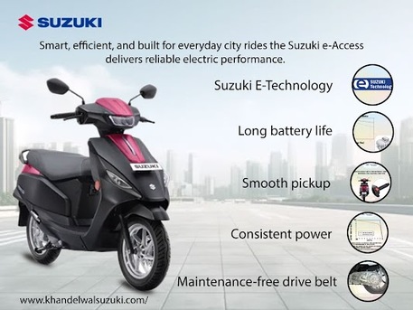Indore, Vehicles, Cars & Trucks , Suzuki E-ACCESS,  2025,  Automatic,  95 KM,  Why Electric Scooters Are Popular In Indore Today