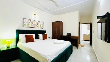 New Delhi, Apartments, Flats, Houses & Villas, INR 6098/day,  1 BR,  650 Sq. Meter,  BluO 1 BHK City Centre Fully Furnished Apartment