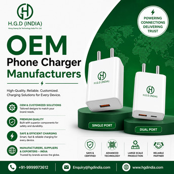 Mumbai, Mobile Phones, OEM Phone Charger Manufacturers | HGD INDIA