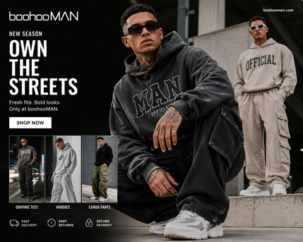 New York, Business, Save More With BoohooMAN Coupons And Promo Codes