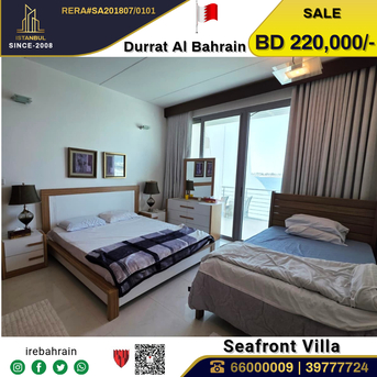 Manama, Real Estate For Sale, BHD 220000,  3 BR,  Fully Furnished Luxury Villa For Sale In Durrat Al Bahrain