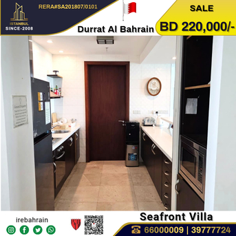Manama, Real Estate For Sale, BHD 220000,  3 BR,  Fully Furnished Luxury Villa For Sale In Durrat Al Bahrain
