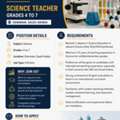 Hiring: Science Teacher &ndash; Grades 4 To 7 | Dammam, Saudi Arabia