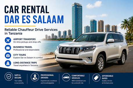 Dar es Salaam, Travel, Car Rental Dar Es Salaam &ndash; Reliable Chauffeur Drive Services In Tanzania
