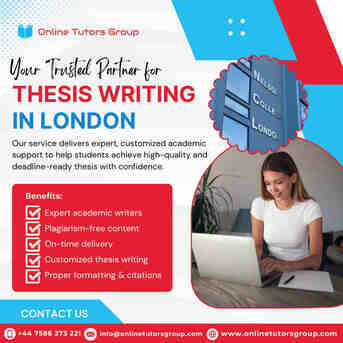 London, Writing, Thesis Writing Service In London