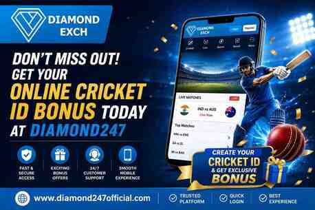 New Delhi, Mobile Apps, Don&rsquo;t Miss Out! Get Your Online Cricket ID Bonus Today At Diamond 247