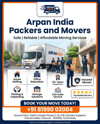 Chennai, Labor/Moving, Best Packers And Movers In Tambaram Chennai: Full Relocation Guide