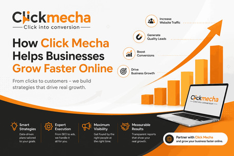 New Delhi, Businesses For Sale, How Click Mecha Digital Marketing Agency In Delhi, Helps Businesses Grow Faster Online