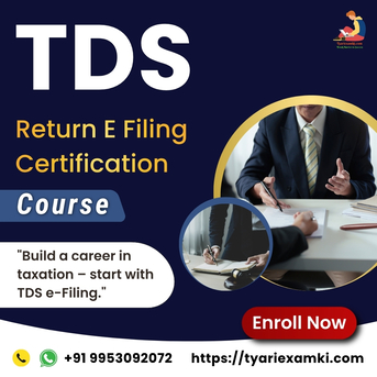 New Delhi, Lessons Offered, Professional TDS Return Filing Course
