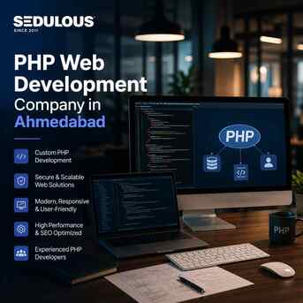 Ahmedabad, Web Design & Development, PHP Web Development Company In Ahmedabad | Custom PHP Development Services &ndash; Sedulous