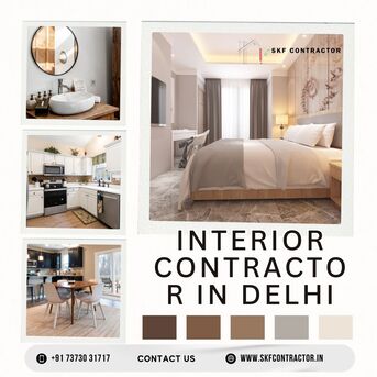 New Delhi, Interior Design, Top Interior Contractor In Delhi For Modern Spaces