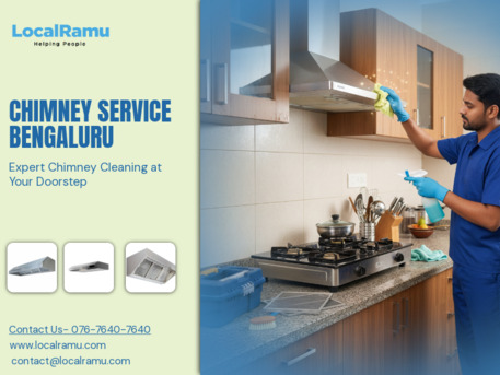 Bangalore, Appliance Repair, Your Chimney Deserves Better Get It Fixed Right With LocalRamu In Bengaluru
