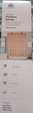 Madinat Al Ummal, Furniture, SAR 200,  Bamboo Blind From Homecenter
