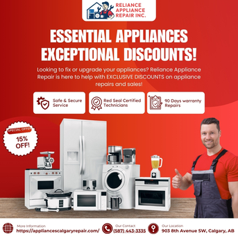 Calgary, Appliance Repair, Best Appliance Repair Calgary - Reliance Appliance Repair Inc