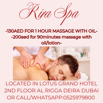 Al Rigga, Health, Rira Spa Offer 5/14/2026