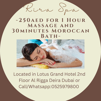 Al Rigga, Health, Rira Spa Offer 5/14/2026