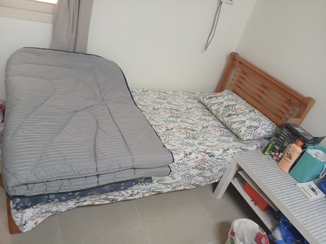 Madinat Al Ummal, Furniture, SAR 500,  Single Bed With Mattress And Side Table