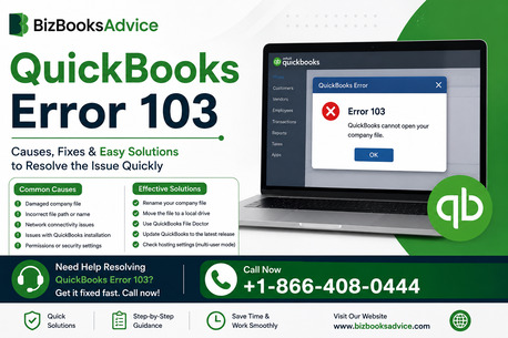 New York, Accounting, QuickBooks Error 103: Complete Guide